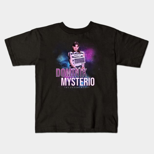 DOMINIK MYSTERIO Kids T-Shirt by KomenX